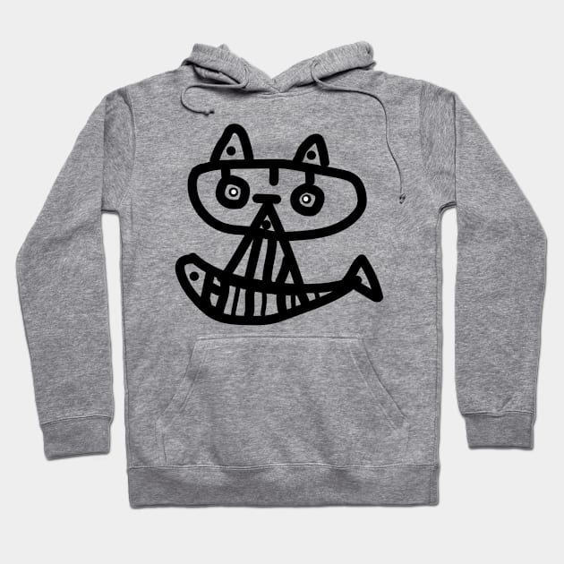 cat Hoodie by knolios